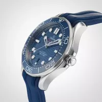 Omega Seamaster Men Automatic Blue Rubber Watch O21032422003001 - view 3