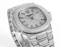 Patek Philippe Nautilus Platinum Watch - view 5