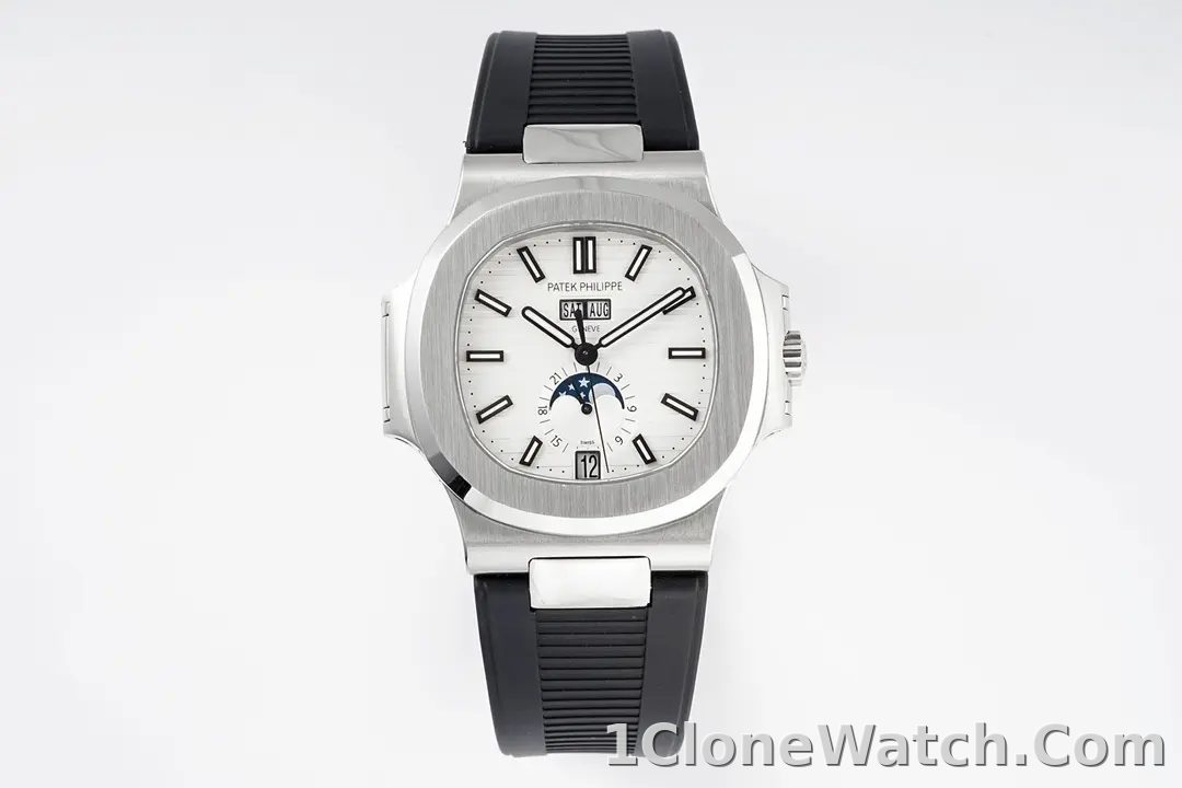 Patek Philippe Blue Nautilus Rubber Watch