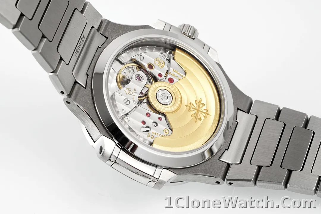 Patek Philippe Nautilus Grey Dial Watch - detail