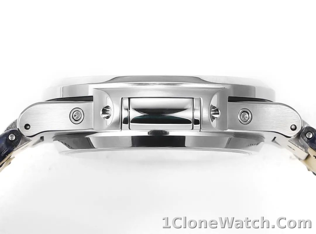 Patek Philippe Blue Nautilus Perpetual Watch - detail