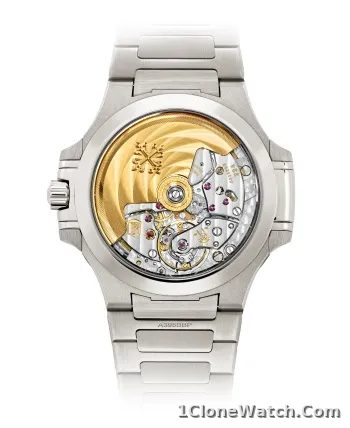 Patek Philippe Ladies Nautilus Gray Dial Stainless Steel 7118/1A-011 - detail