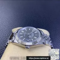 ROLEX DATEJUST GRAY DIAL STAINLESS STEEL 41MM SWISS REPLICA m126334.0024 - view 5