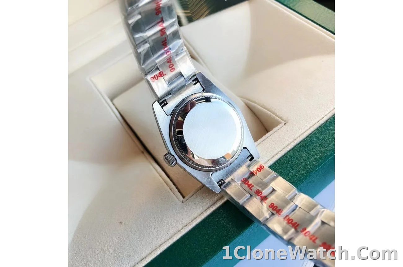 Couple Watches Rolex Oyster Perpetual 31/41mm SS/SS Red/Stk - detail