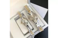Couple Watches Rolex Datejust 36/28mm RG/SS Jub Sliver/Dia - view 8