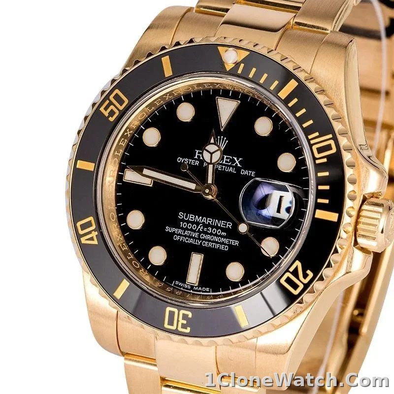 Rolex Submariner 40mm Black Dial 116618LN - detail