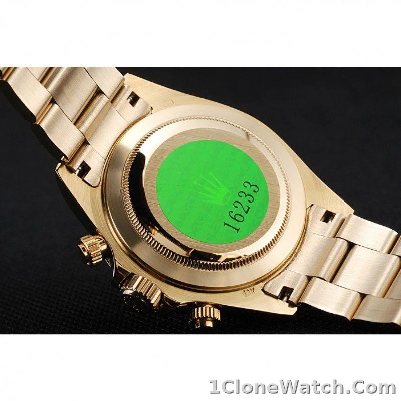 Rolex Daytona 39mm Green Dial 1454244 - detail