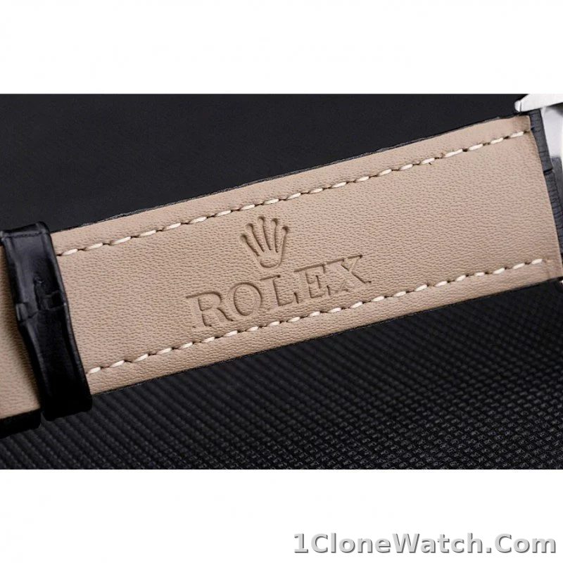 Superclone Rolex Cellini 38mm White Dial REP016805 - detail