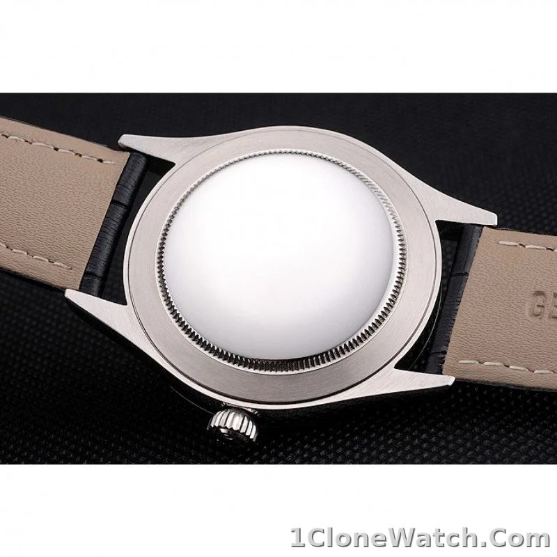 Superclone Rolex Cellini 38mm Black Dial REP016790 - detail