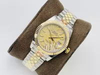 Rolex Datejust 36mm Gold Palm Motif Dial 126233 - view 4