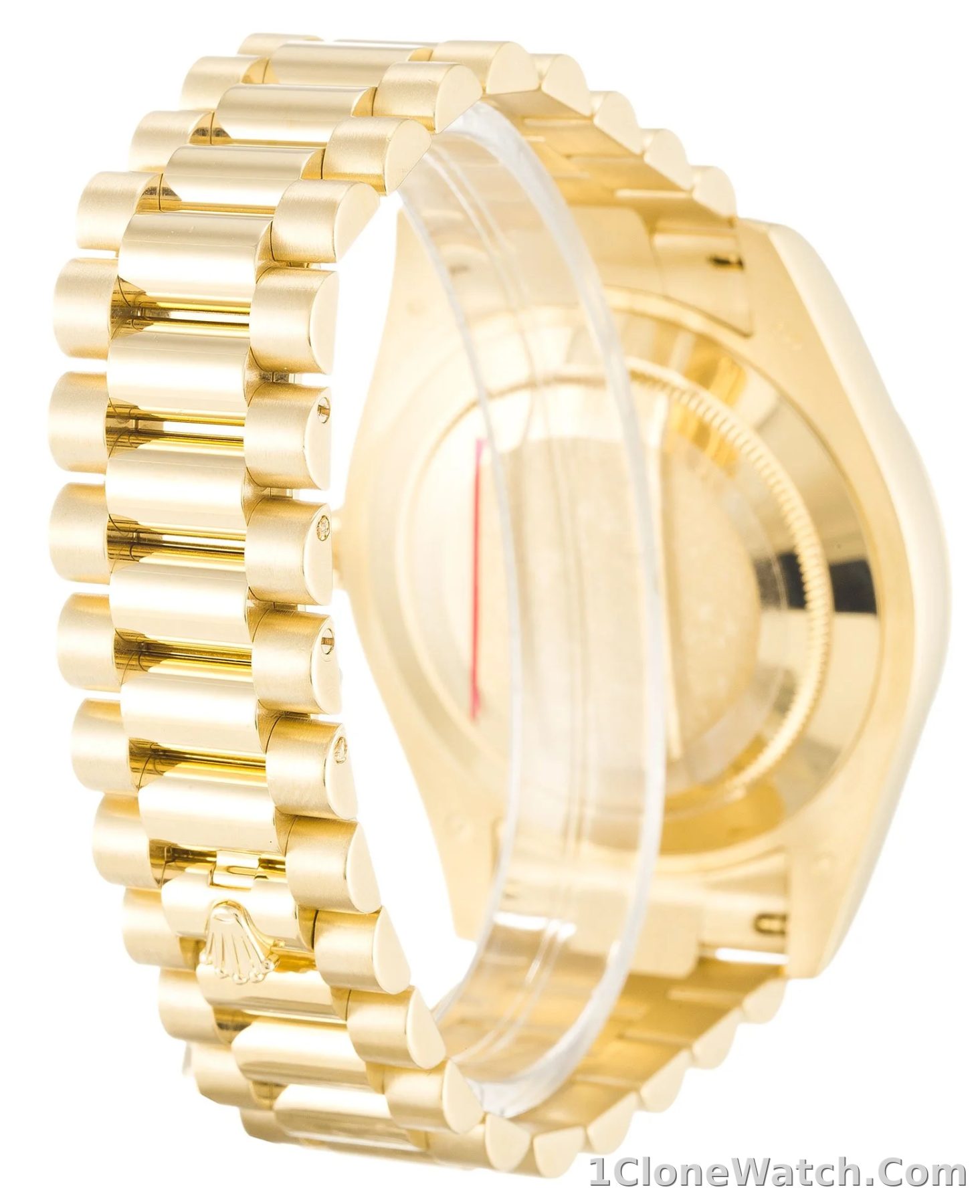 Rolex Day-Date II 40mm Ivory Dial 218238 - detail