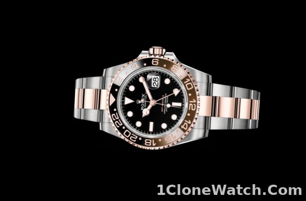 Rolex GMT-Master II Oyster 40 mm Oystersteel and Everose gold 126711CHNR - detail