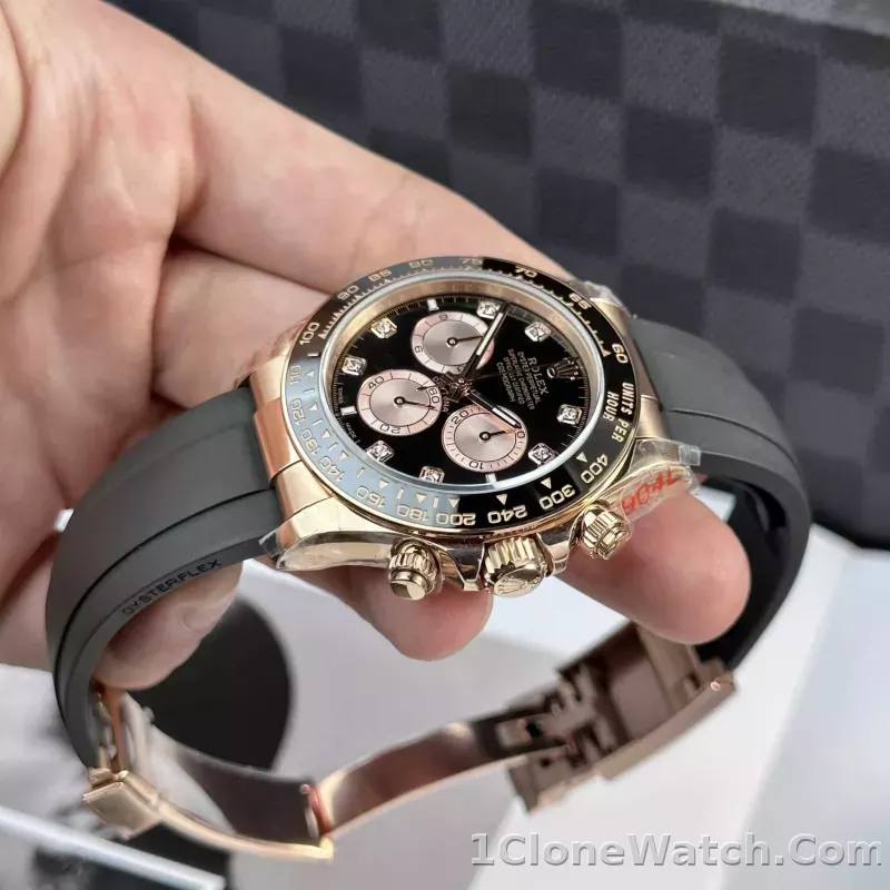 Superclone Rolex Daytona 40 mm Sundust Dial 126515LN - detail
