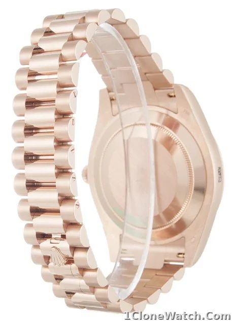Rolex Day-Date II 40mm Ivory Dial 218235 - detail