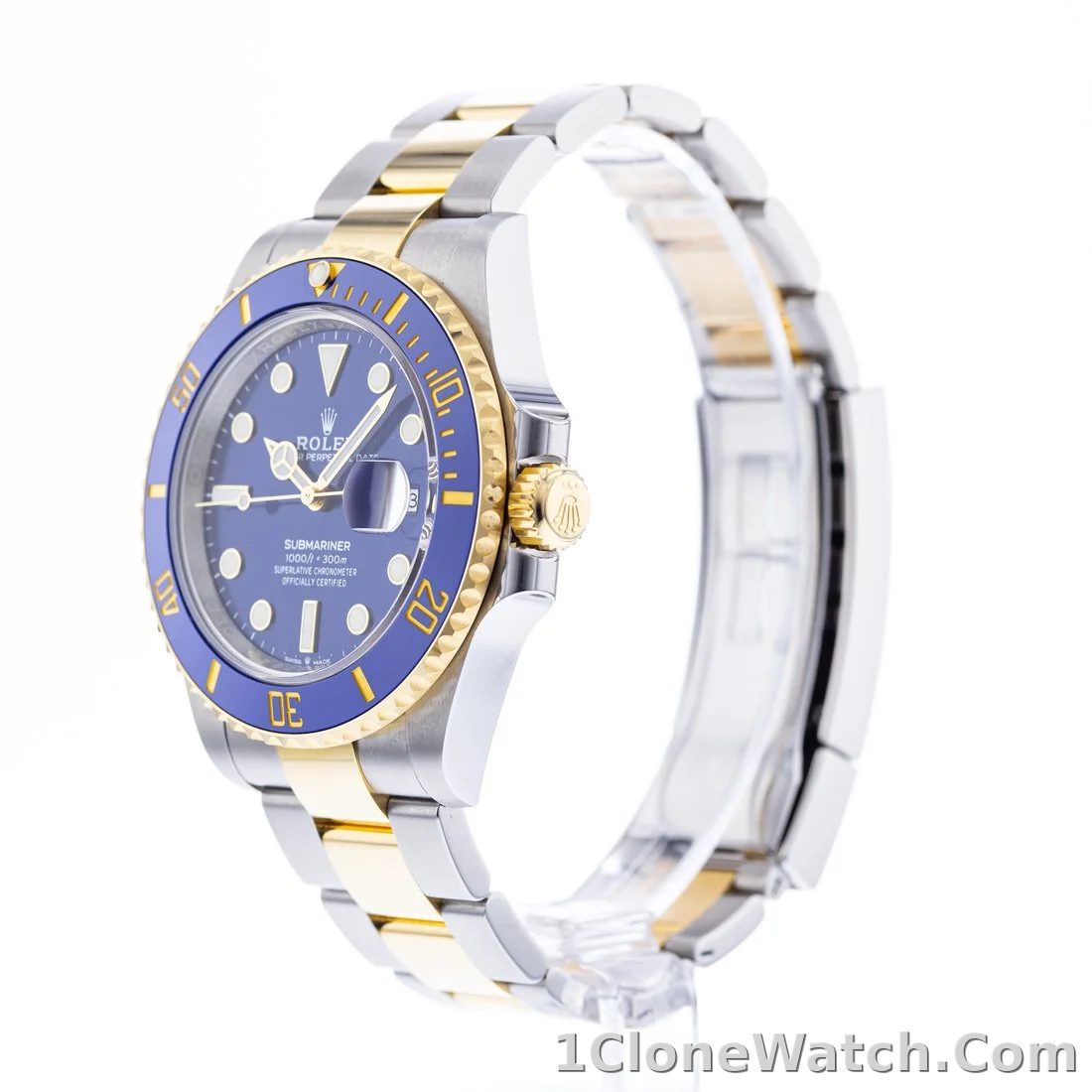 Rolex Submariner 41mm Blue Dial 126613LB Bluesy - detail
