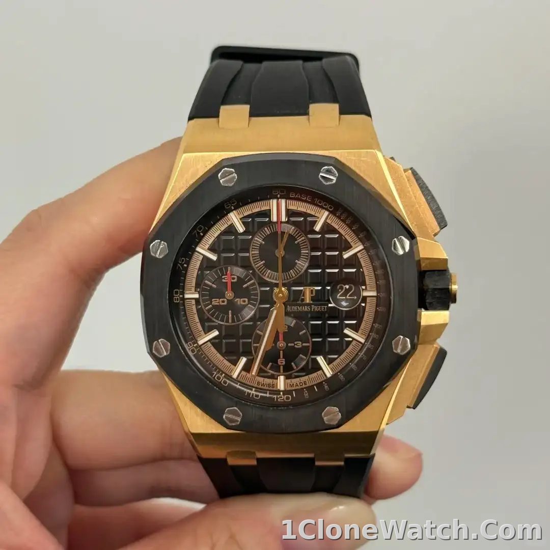 Audemars Piguet Royal Oak Offshore Selfwinding Chronograph Black 26401RO.OO.A002CA.02 - detail