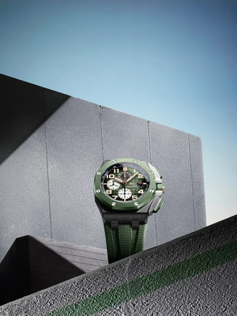 Audemars Piguet Royal Oak Offshore Chronograph Automatic Green 26405CE-OO-A056CA-01 - view 5