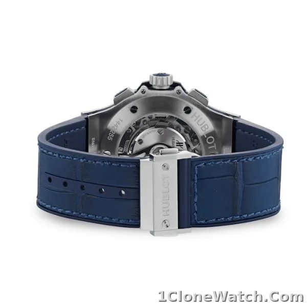 Hublot Big Bang Men Automatic Blue Alligator Watch 301.SX.7170.LR - detail
