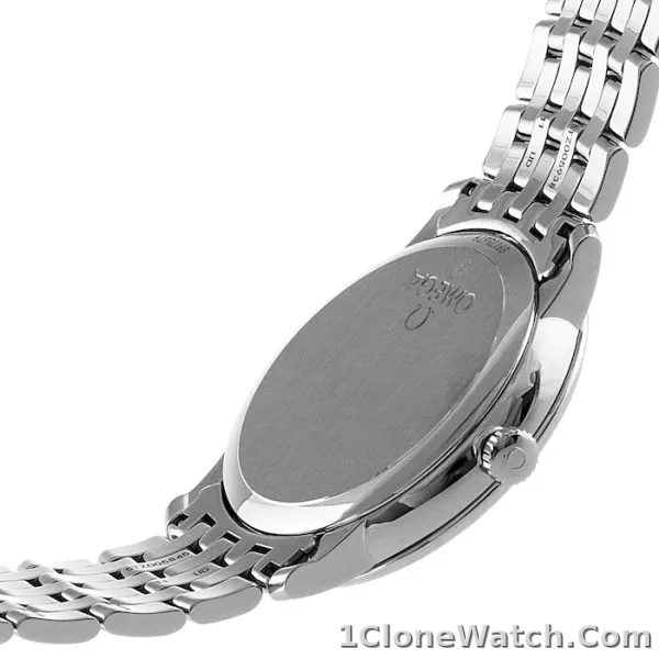 Omega De Ville Men Automatic Black Stainless Steel Watch O42410402001001 - detail