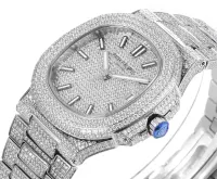 Patek Philippe Nautilus Platinum Watch - view 6