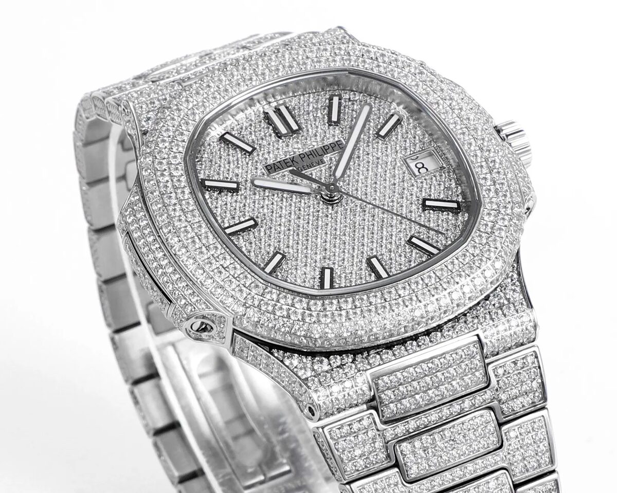 Patek Philippe Nautilus Full Star Platinum Watch - view 6