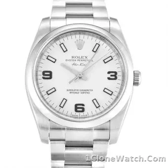 Rolex Air-King 5500 - detail