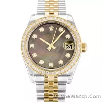 Rolex Datejust Lady 179174 - detail