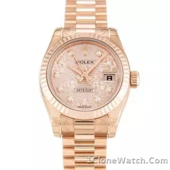 Rolex Datejust Lady 179384 - detail