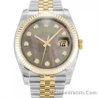Rolex Datejust Lady 69173 - detail