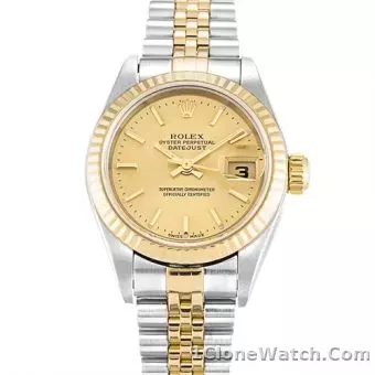 Rolex Datejust Lady 69173 - detail