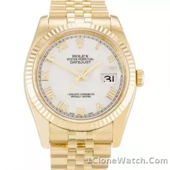 Rolex Datejust Lady 69173 - detail