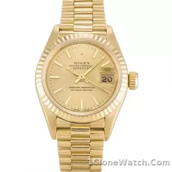 Rolex Datejust Lady 69173 - detail