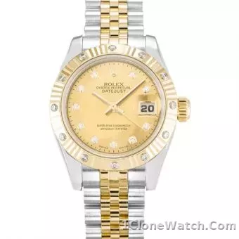 Rolex Datejust Lady 79174 - detail