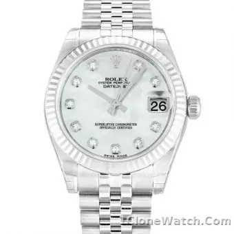 Rolex Mid-Size Datejust 68278 - detail