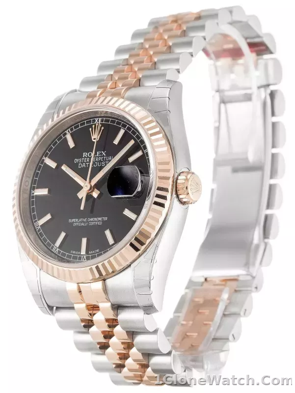 Rolex Datejust 36mm Black Dial 116231-2 - detail