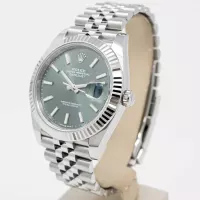 Rolex Datejust 41mm Green Dial 126334 Jubilee - view 6
