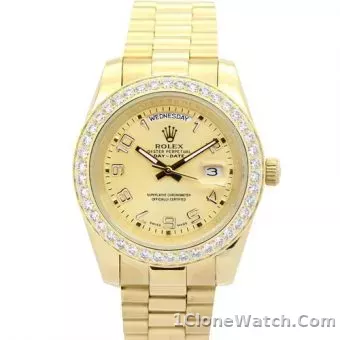 Rolex Day-Date II 218235 - detail