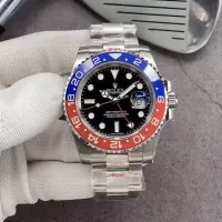 Superclone Rolex GMT-Master II 40mm 126710BLRO  Pepsi  Oyster - view 3