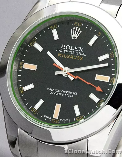 Rolex Milgauss 116400 GV - detail