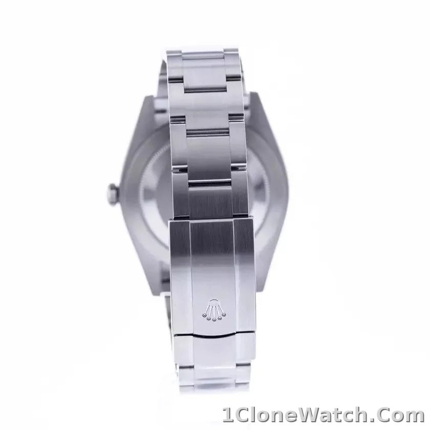 Superclone Rolex Oyster Perpetual 277200 Med Blue Dial - detail