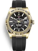 Superclone Rolex Sky-Dweller 42mm Black Dial 326238 - view 1