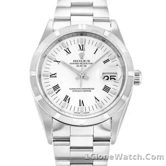 Rolex Oyster Perpetual Date 115200 - detail